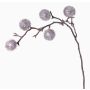 Ramo di cardo artificiale ROBBY, argento, 100cm, Ø6cm