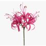 Amaryllis da giardino artificiale NANFAJI, rosa scuro, 65 cm