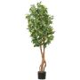 Albero artificiale Ficus Benjamini NATRONA, tronchi naturali, 160 cm