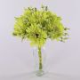 Mazzo di fiori artificiali Gerbera TEMBAR, verde-crema, 30 cm, Ø 22 cm