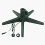 Supporto girevole per albero di Natale DESTIN per abeti artificiali max. 240cm / Ø3,2cm, verde