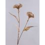 Ramo artificiale con spilli Protea CORMAC, oro, 85cm