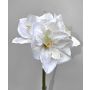 Fiore decorativo amarillide MARKUNO, bianco crema, 60 cm