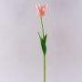 Tulipano artificiale PETSCHORA, albicocca-rosa, 65 cm