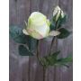 Rosa artificiale RENESMEE, giallo-verde, 45cm, Ø6cm