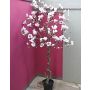 Albero di magnolia artificiale TIAGO, bianco-rosa, 210 cm