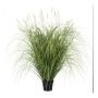 Erba finta lampone RIVLA con pannocchie, crema, 115 cm