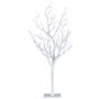 Tronco artificiale senza foglie FREMAL su base, con rami, bianco, 40cm