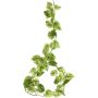 Ghirlanda di edera finta NAHELE, verde-bianco, 180 cm