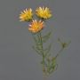 Fiore artificiale di capogiro BEYA, giallo-arancione chiaro, 60 cm, Ø 6 cm