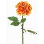 Dalia artificiale TINKALA, arancione-giallo, 60cm, Ø12cm