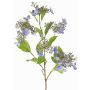 Ramo di ortensia artificiale KATHANI, blu-crema, 80 cm