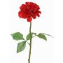 Dalia artificiale TINKALA, rossa, 60cm, Ø12cm