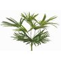 Palma artificiale Washingtonia SAIMA su bastone, difficilmente infiammabile, 45cm