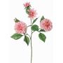 Ramo decorativo dalia artificiale QUINKA, rosa, 70 cm