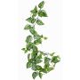 Ghirlanda artificiale di edera maculata KEVINA, Eco Collection, verde-bianco, 160cm