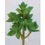 Echeveria gibbiflora artificiale TROY, stelo, verde, 17cm