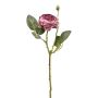 Fiore artificiale rosa cavolo VOMTE, effetto secco, malva, 45 cm
