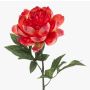 Fiore artificiale peonia TWOLER, corallo, 55 cm