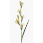 Fiore artificiale gladiolo GROWEL, giallo, 105 cm