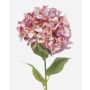 Ortensia artificiale BRITTANY, pesca-lilla, 90 cm