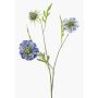 Ramo artificiale Scabiosa RUXTER, blu, 60 cm