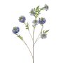 Ramo artificiale Scabiosa RUXTER, blu, 115 cm