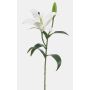 Fiore artificiale giglio tigrato MIXLON, bianco, 55 cm