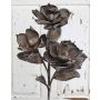 Ramo decorativo di camelia RANIA, marrone, 95cm, Ø20cm