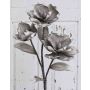 Ramo decorativo di camelia RANIA, grigio, 95cm, Ø20cm