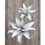Giglio decorativo MADEA, grigio, 105cm, Ø20-28cm