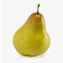 Frutta artificiale pera KAMALA, verde-marrone, 8 cm