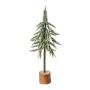 Albero decorativo abete REMLY, innevato, bianco-verde, 50 cm