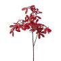 Ramo decorativo acero KLIMON con frutti, rosso scuro, 65 cm