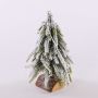 Abete artificiale SORTA con neve, 25cm