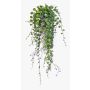 Pianta artificiale pendente pioggia d'argento KEMMO su bastoncino, fiori, crossdoor, lilla, 60 cm