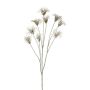 Clematide artificiale HARWAY, grigio, 70 cm, Ø7 cm