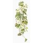 Pianta artificiale pendente Scindapsus NAVIRT su bastoncino, verde-bianco, 90 cm