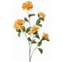 Ramo artificiale di rododendro MALISSA, arancione chiaro, 120 cm