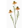 Echinacea artificiale CELIO, arancione, 60cm, Ø6cm