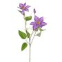 Clematis artificiale DORAN, viola, 75cm, Ø13cm
