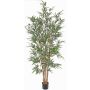 Bambù artificiale LUCINE, tronchi veri, zona trasversale, 195cm