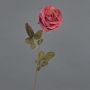 Rosa artificiale NAJMA, rosso, 65cm, Ø11cm