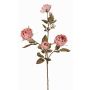 Ramo artificiale di rose SITARA, rosa antica, 75cm, Ø5-8cm