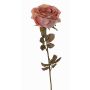 Rosa artificiale NAJMA, rosa antico, 65cm, Ø10cm