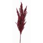 Ramo artificiale di erba di pampa THEMBA, rosso bordeaux, 80cm