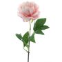 Fiore in tessuto peonia NOSIA, rosa delicato, 65 cm