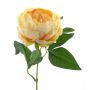 Peonia artificiale TALFY, gialla, 35 cm