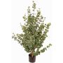 Albero di eucalipto artificiale TONFYN, tronco naturale, verde, 130cm