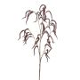 Ramo decorativo di amaranto PIATRA con fiori, rosso bordeaux, 100cm